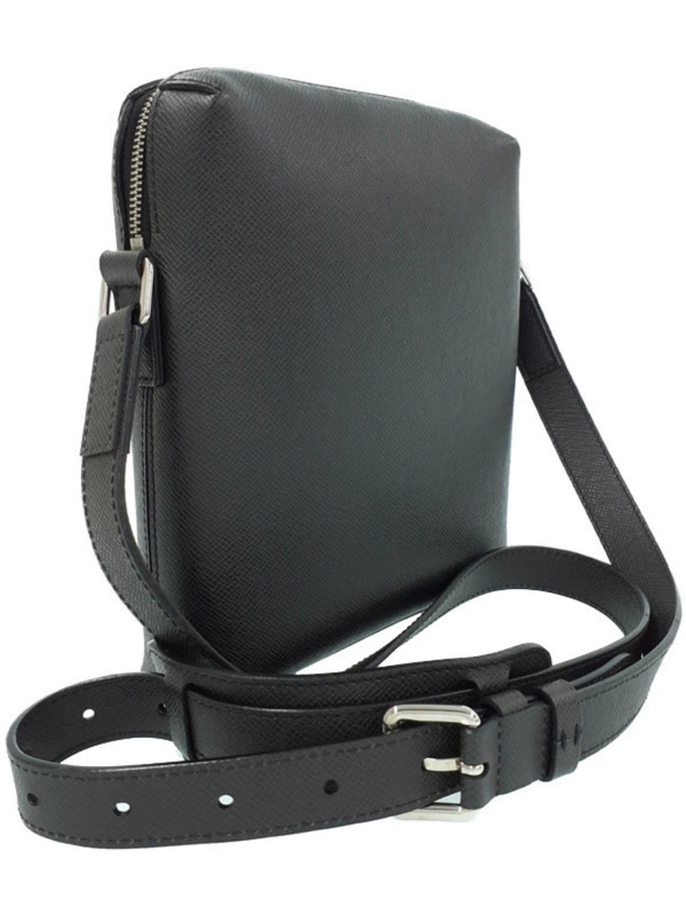 Louis Vuitton Grigori Bag Shoulder Pochette Taiga Black